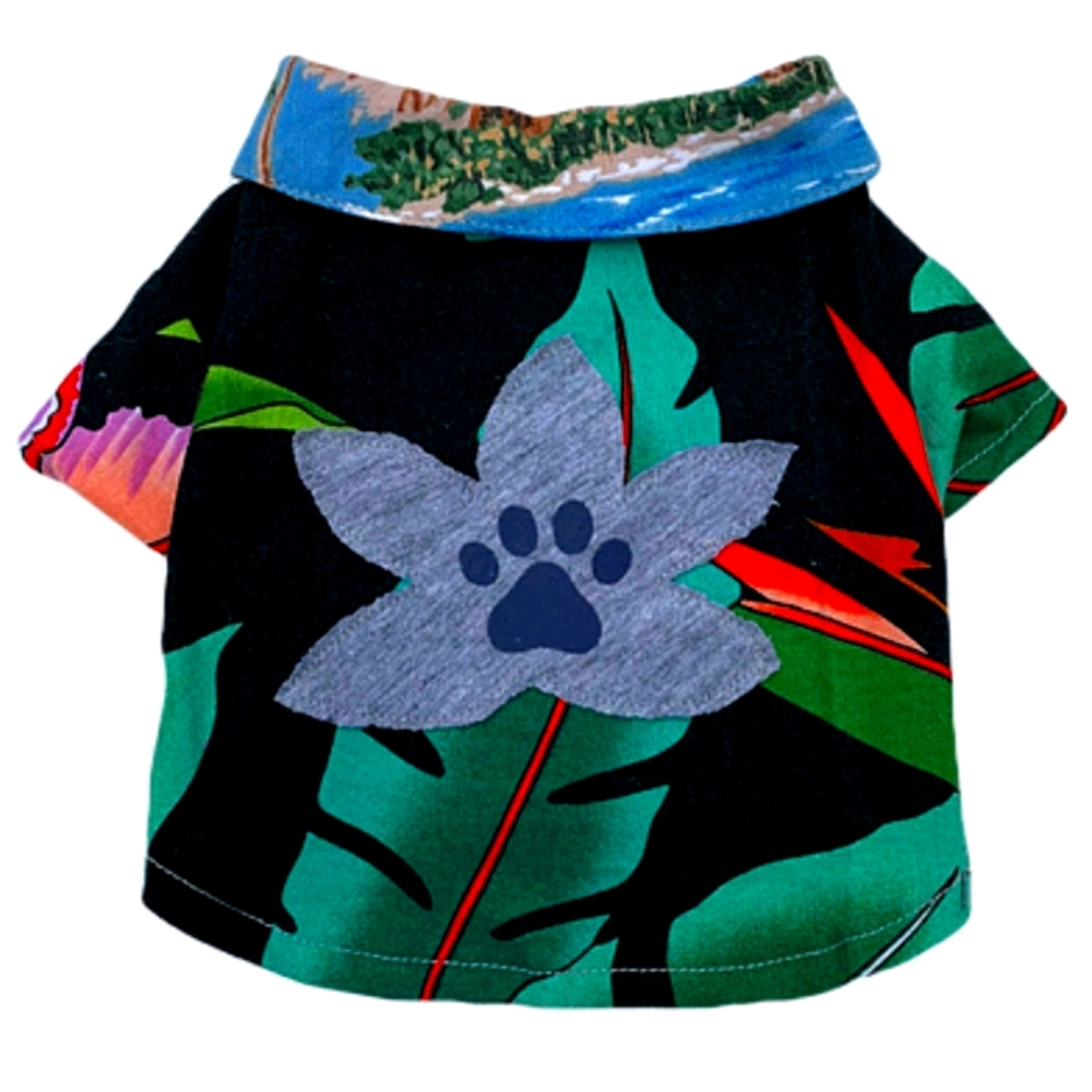 NWOT DOGGY Size Small/Medium Hawaiian Shirt